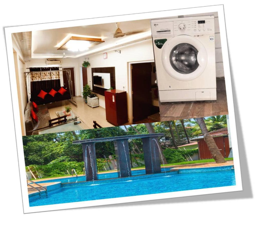 Premium 2 Bhk Green Suites アーポラ エクステリア 写真
